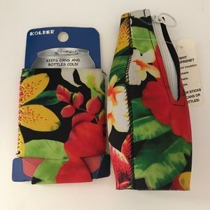 Lot of 2 Kolder brand Neoprene Beverage Insulator